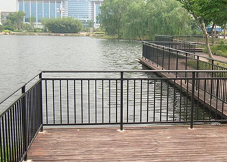 鋅鋼河道景觀護(hù)欄